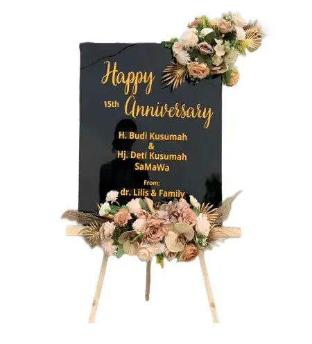 Papan Bunga Akrilik Mantuil